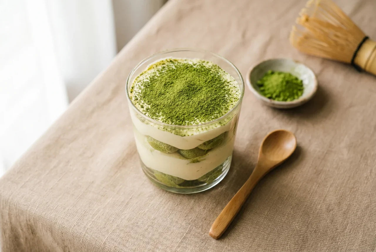 Tiramisu matcha : la recette fusion Japon-Italie