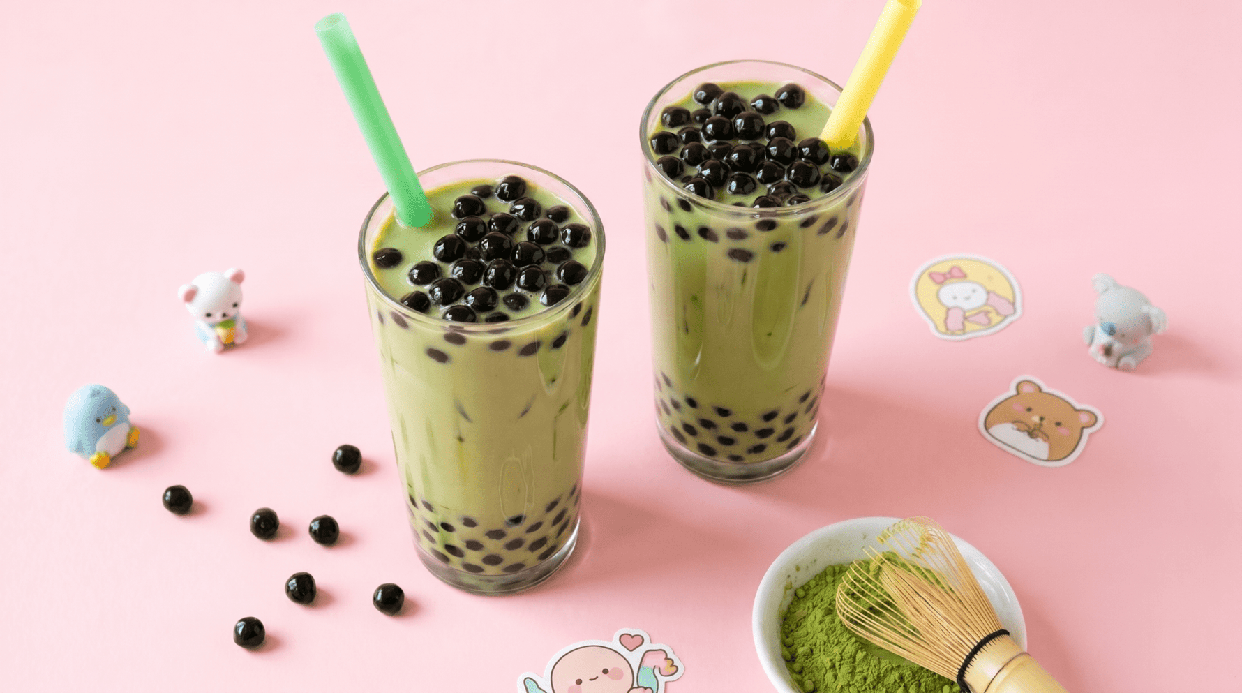 Bubble tea matcha : recette du boba maison en 30 min - Tsuki Matcha