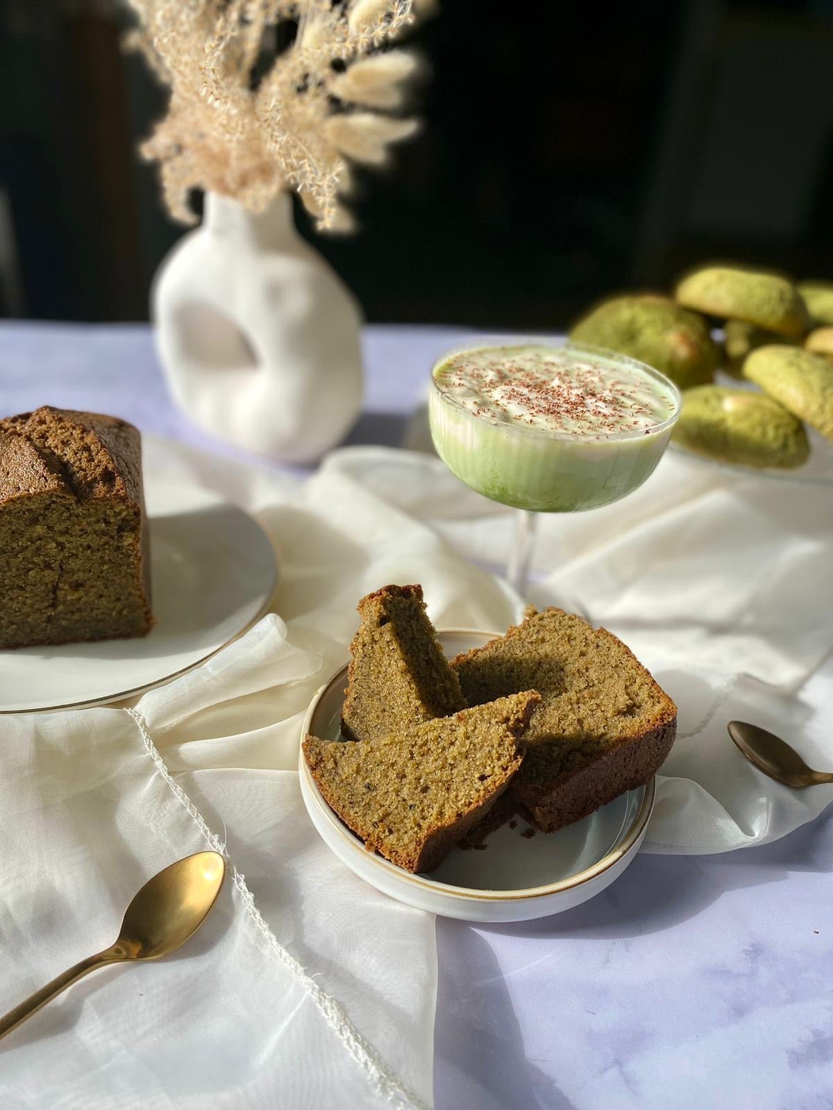 Cake moelleux au Matcha - Tsuki x Instinct - Tsuki Matcha