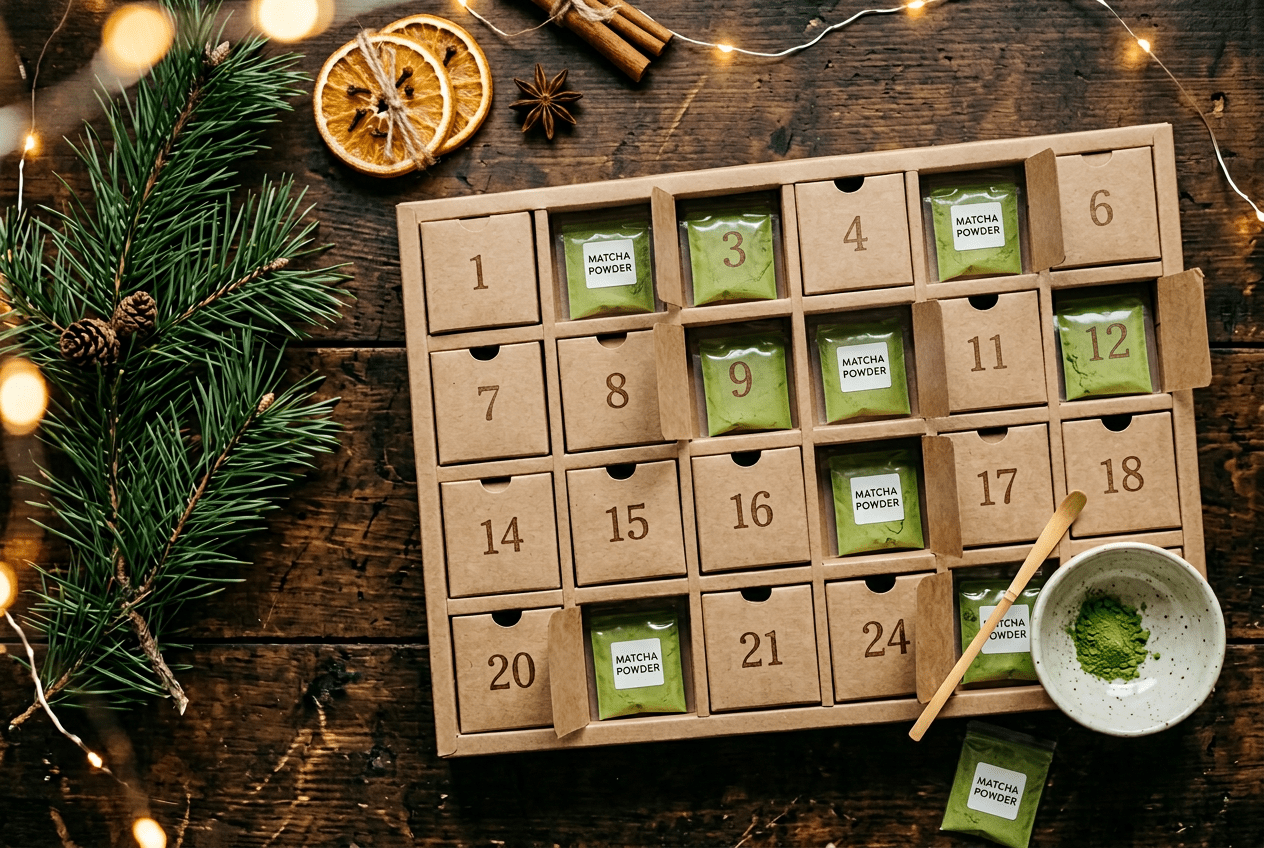 Calendrier de l'avent matcha : le cadeau tendance pour les amateurs de thé vert - Tsuki Matcha