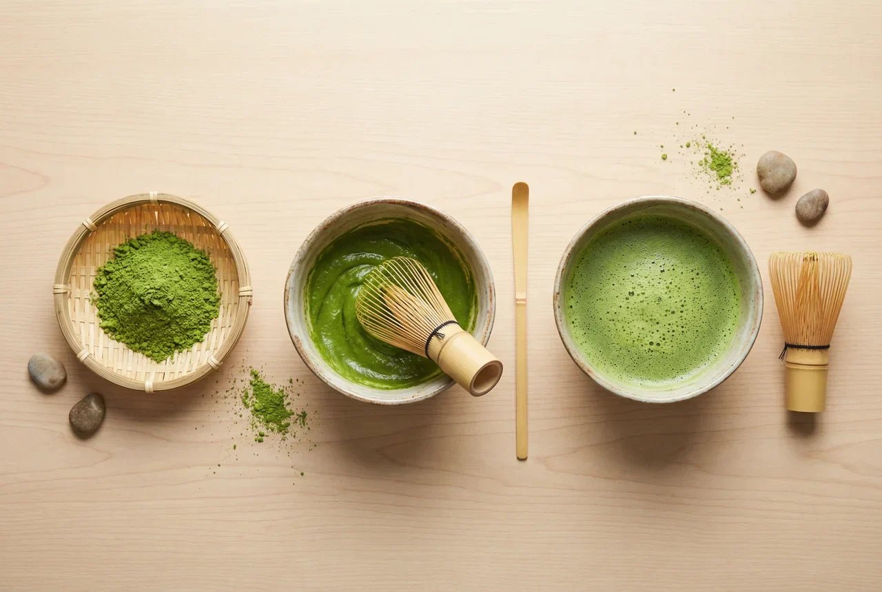 Comment préparer un thé matcha : guide étape par étape - Tsuki Matcha