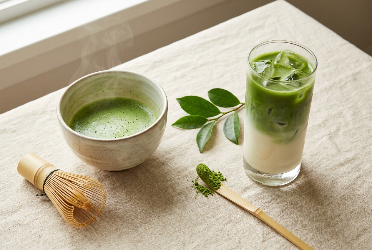 Comment boire le matcha : chaud, froid, latte, pur ? Le guide complet