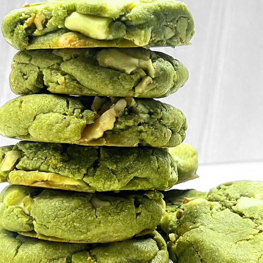 Cookies matcha & macadamia