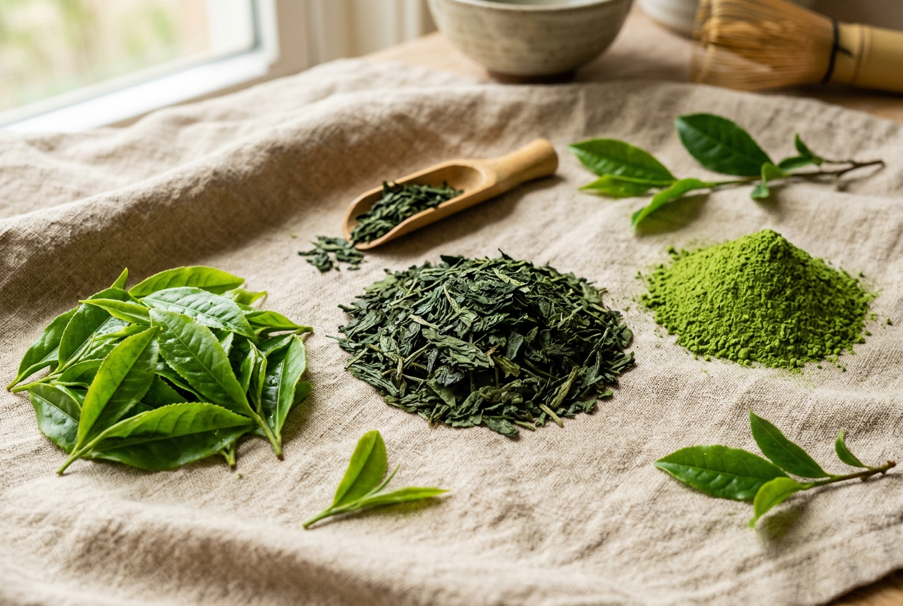 La plante du matcha : du Camellia sinensis à votre tasse