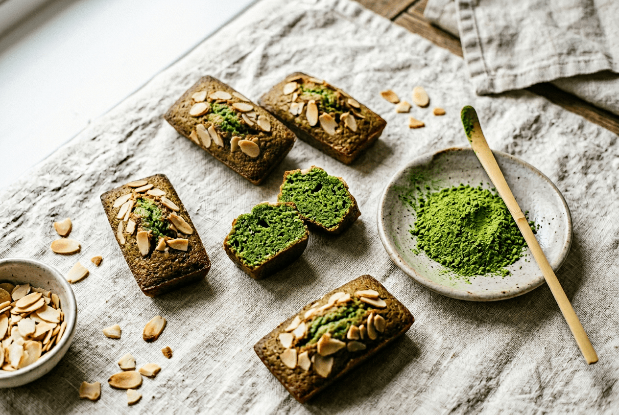 Financiers au matcha : la recette parfaite en 30 minutes - Tsuki Matcha
