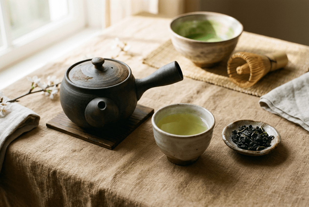 Gyokuro : origine, bienfaits et comparatif avec le matcha - Tsuki Matcha