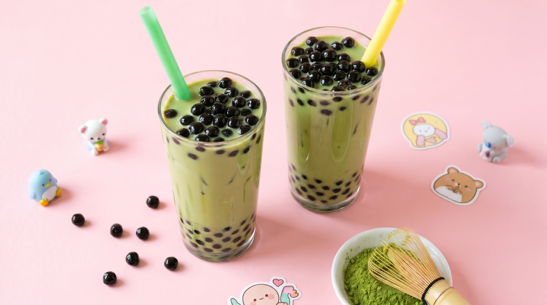 Bubble tea matcha : recette du boba maison en 30 min