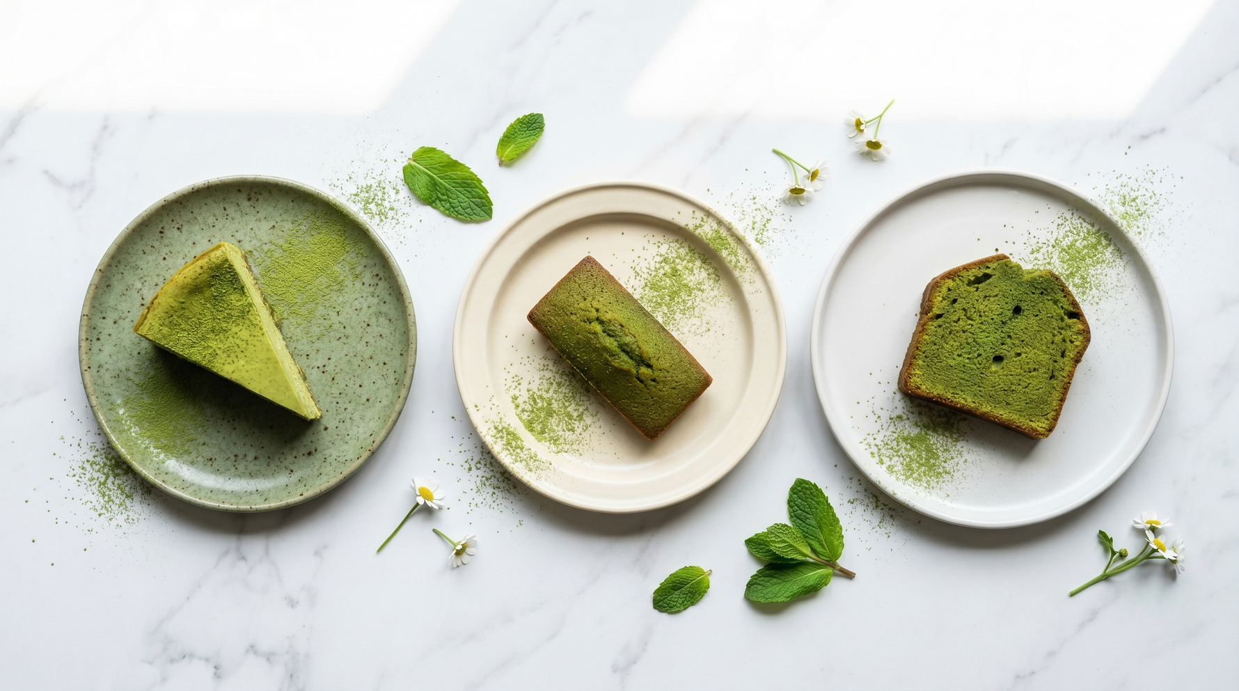 Gâteau matcha : 5 recettes faciles (cake, financier, cheesecake)