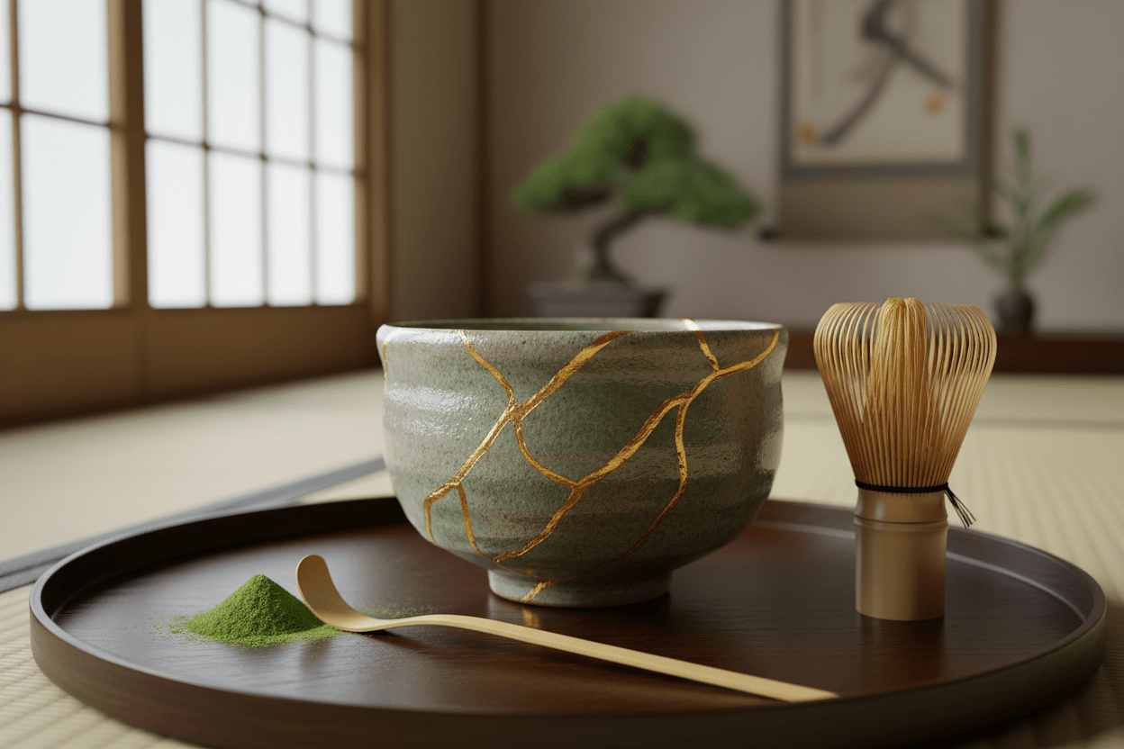 Kintsugi : l’art japonais de sublimer les fissures et l’imperfection - Tsuki Matcha