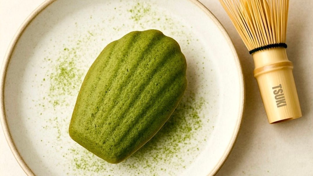 Madeleines au Matcha - Tsuki Matcha