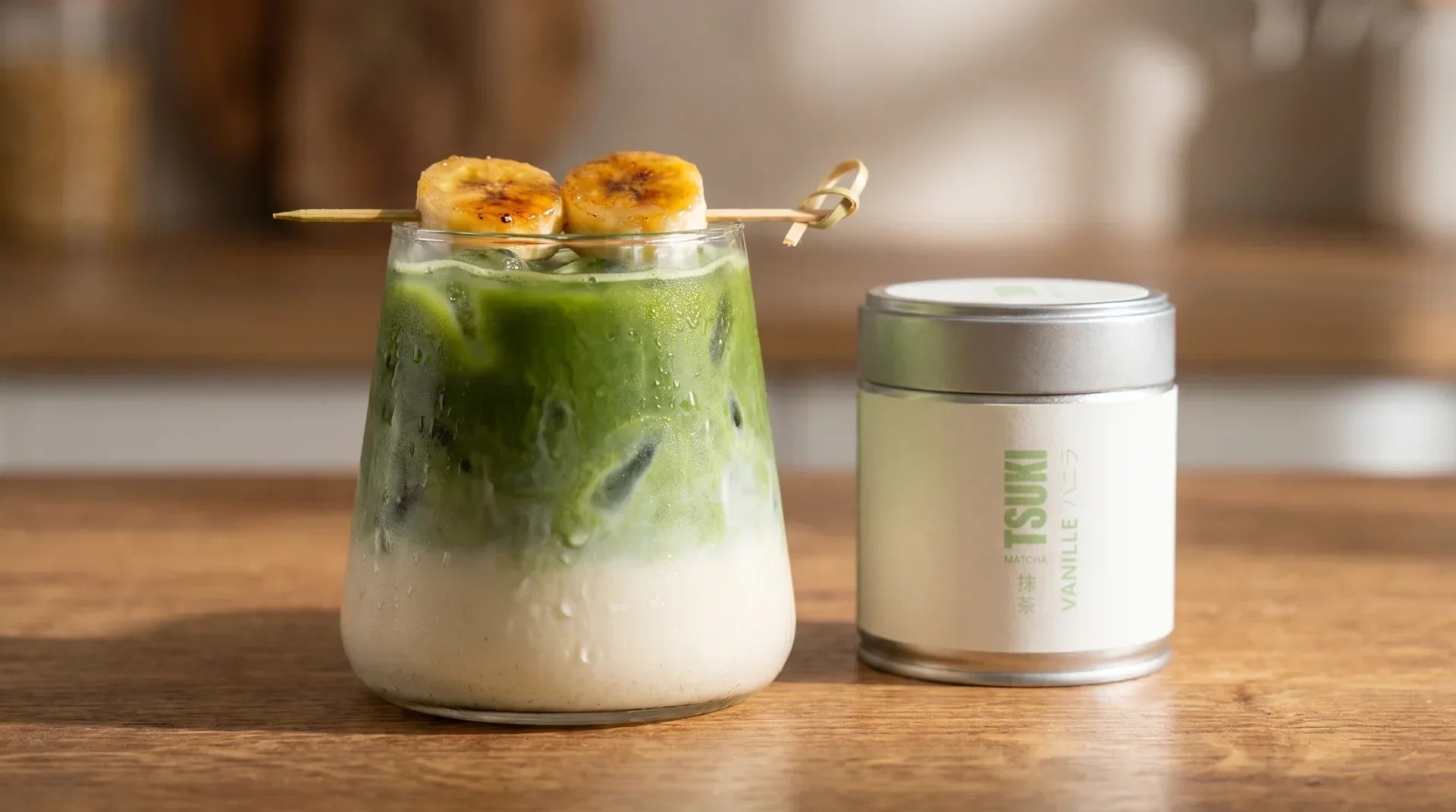 Matcha banane : nos recettes gourmandes (banana latte et banana bread latte) - Tsuki Matcha