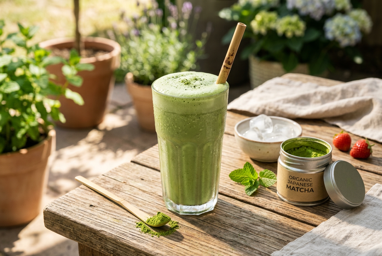 Matcha frappé : la recette glacée parfaite pour l'été - Tsuki Matcha