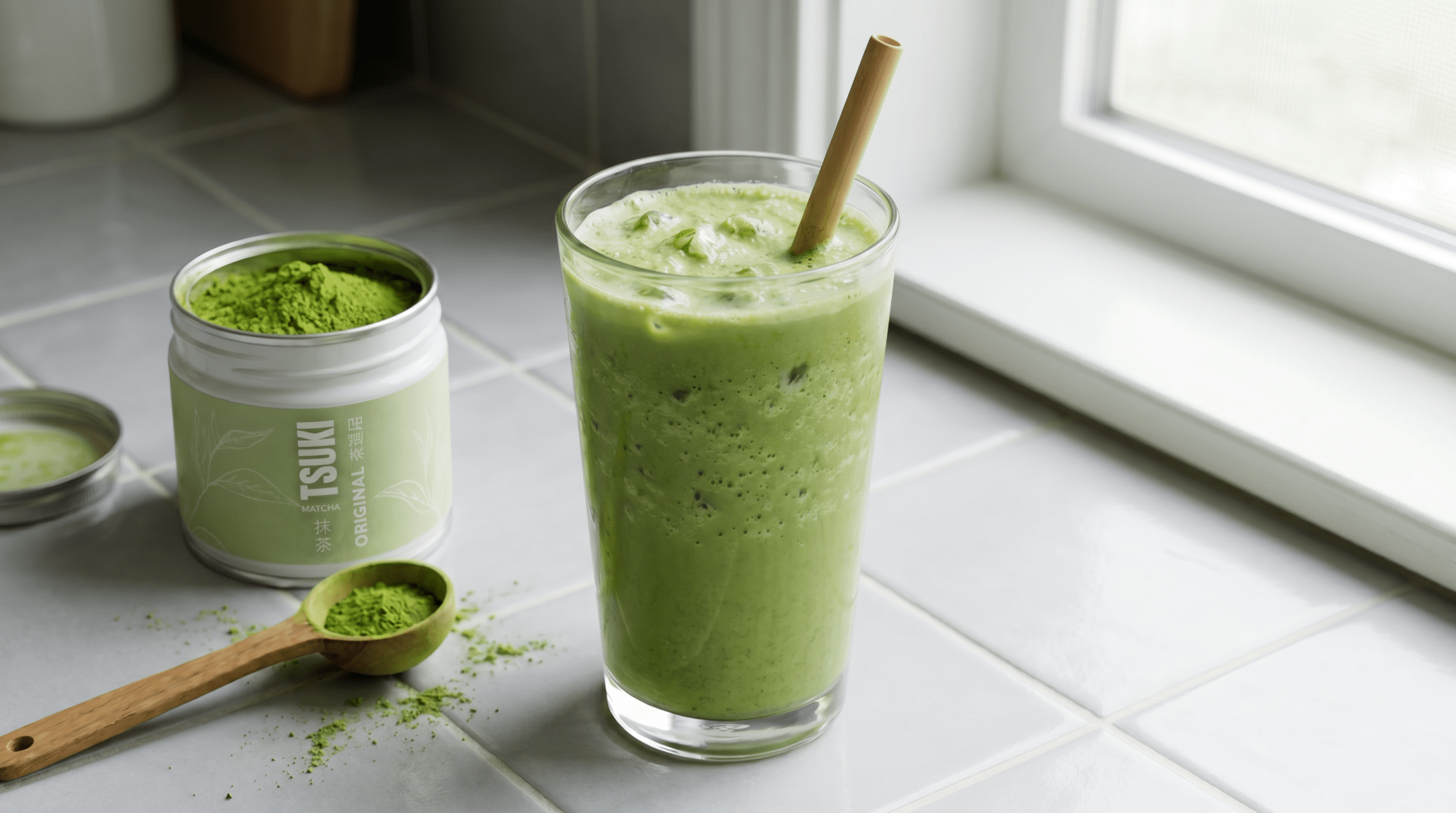 Matcha frappé : la recette glacée parfaite pour l'été - Tsuki Matcha