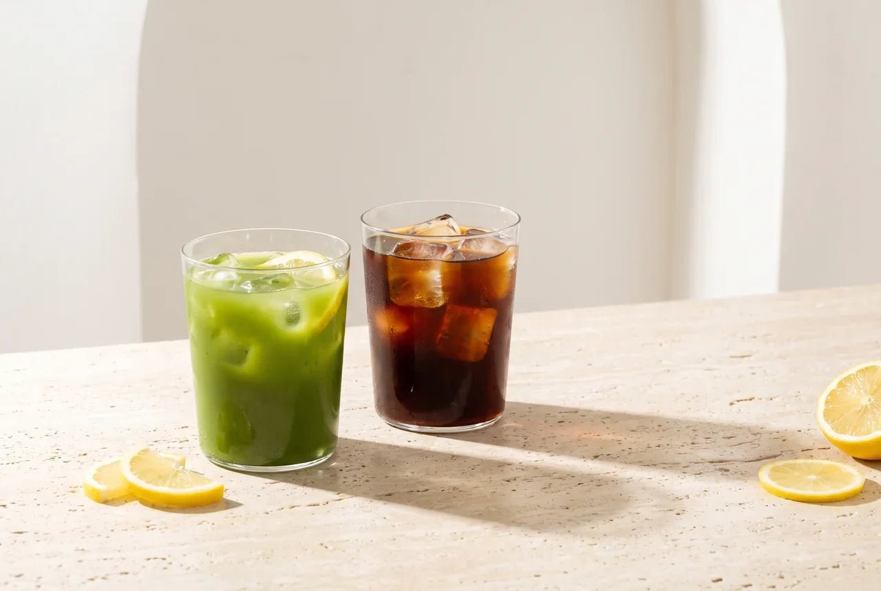 Matcha glacé ou café glacé en canicule : lequel tient le mieux ? - Tsuki Matcha