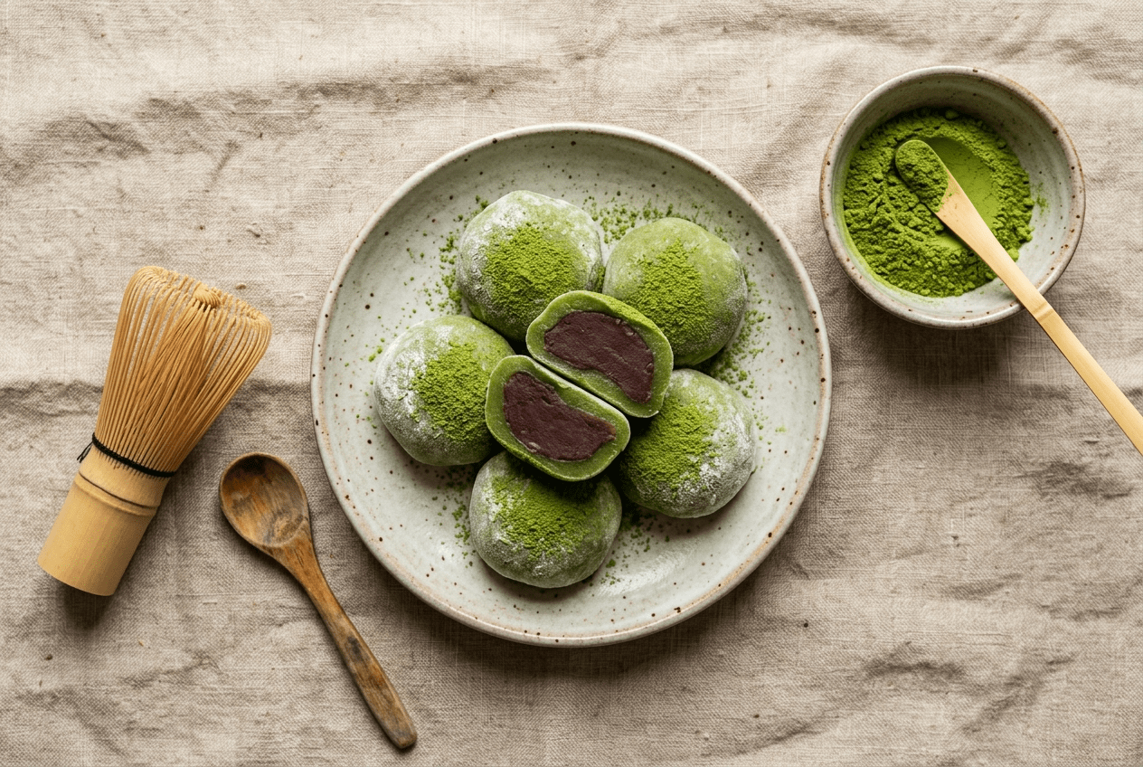 Mochi matcha : la recette du dessert japonais moelleux - Tsuki Matcha