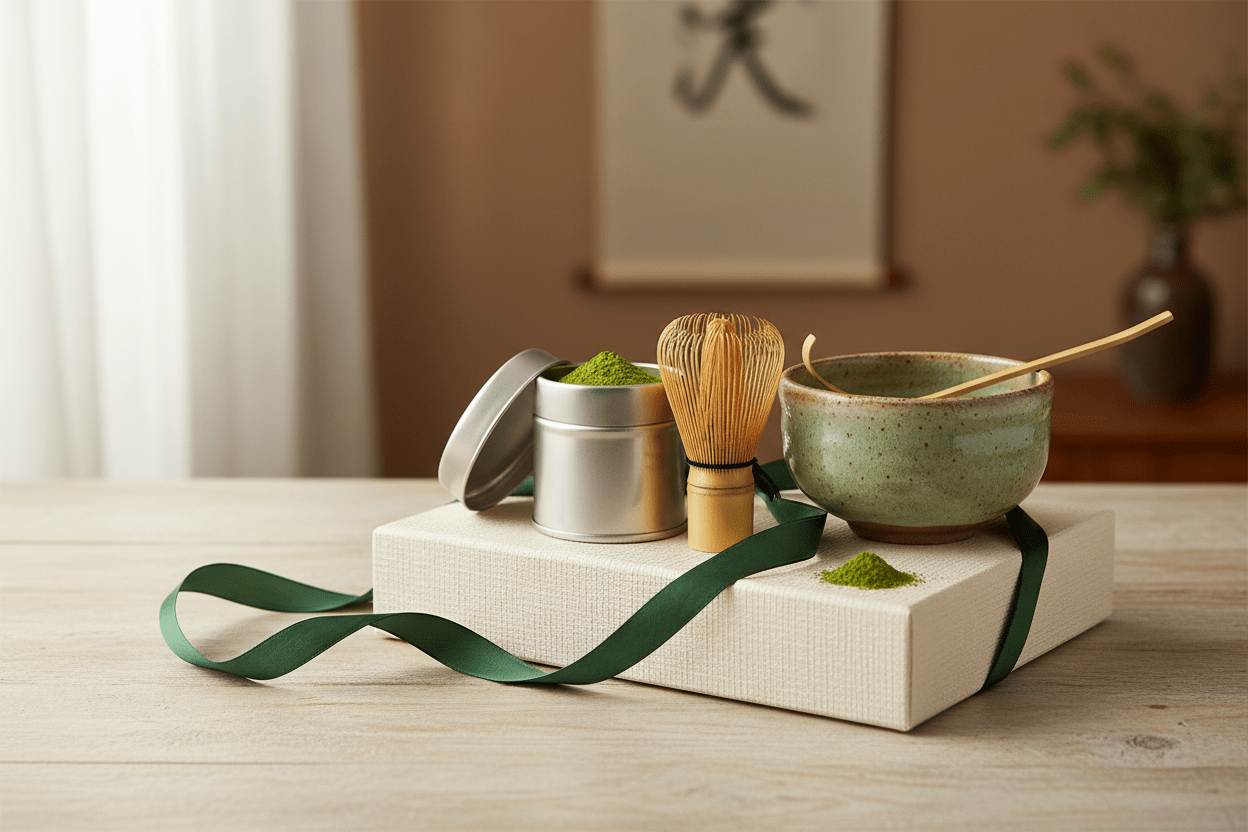 Offrir du Matcha pour les Fêtes : Idées Cadeaux Gourmandes et Bien-être - Tsuki Matcha