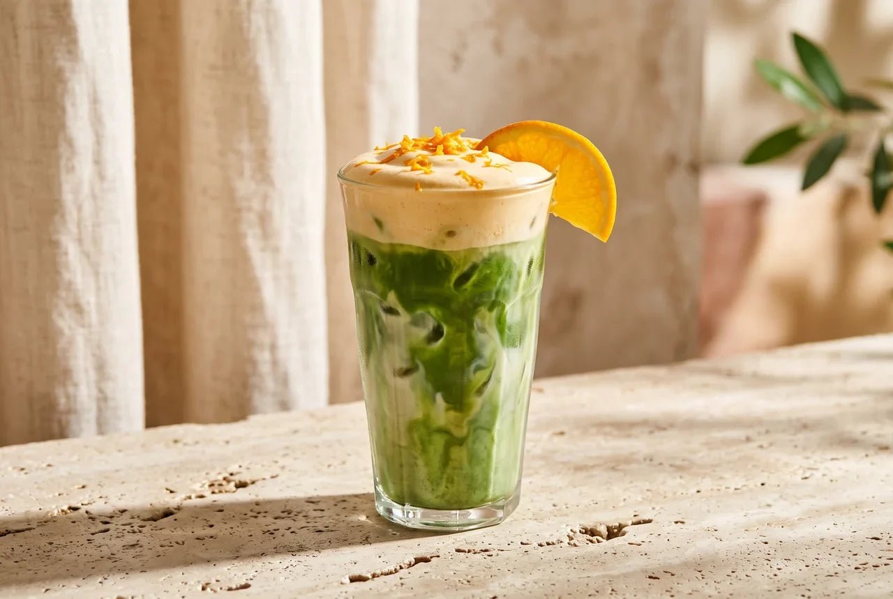 Orange Cream Matcha : la recette Starbucks en version maison - Tsuki Matcha