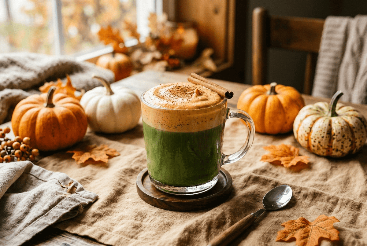 Pumpkin cream matcha : la recette de rentrée - Tsuki Matcha