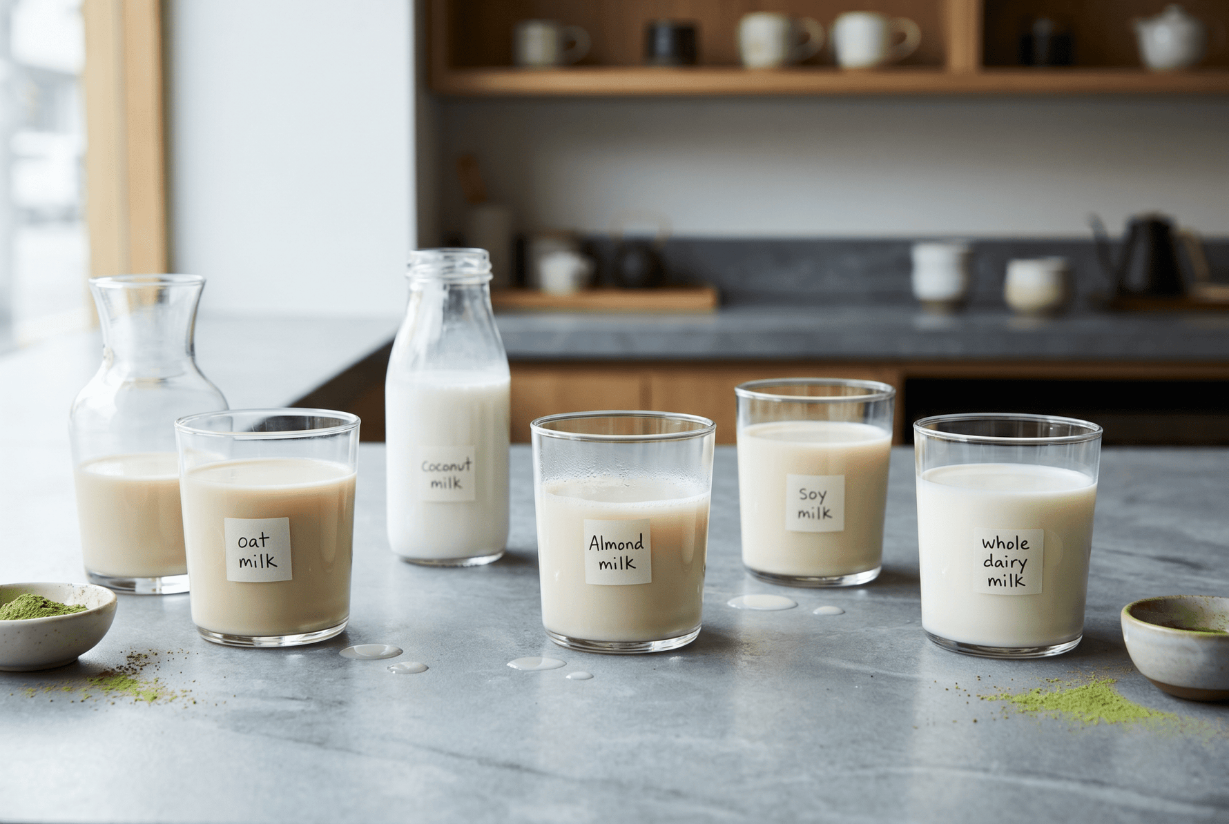 Quel lait choisir pour vos matcha lattes ? Le guide complet - Tsuki Matcha