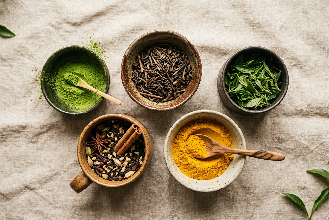 Thé vert, hojicha, matcha, chai : quel thé choisir selon vos envies ?