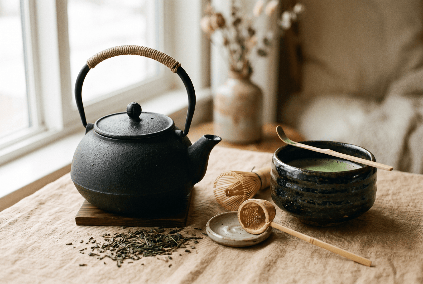 Théière et accessoires d'infusion : le guide complet pour bien choisir - Tsuki Matcha
