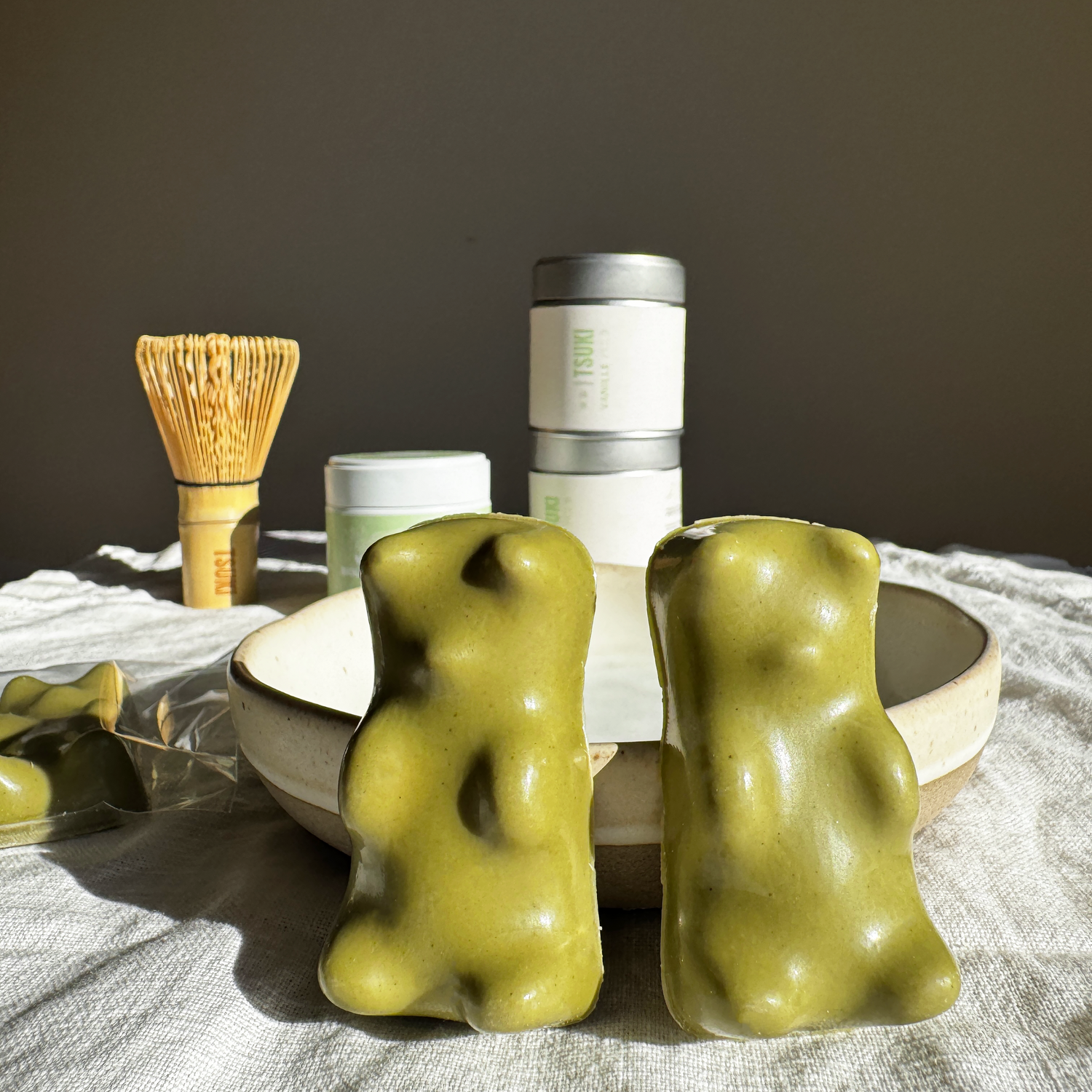 Matcha White Chocolate Teddy Bear