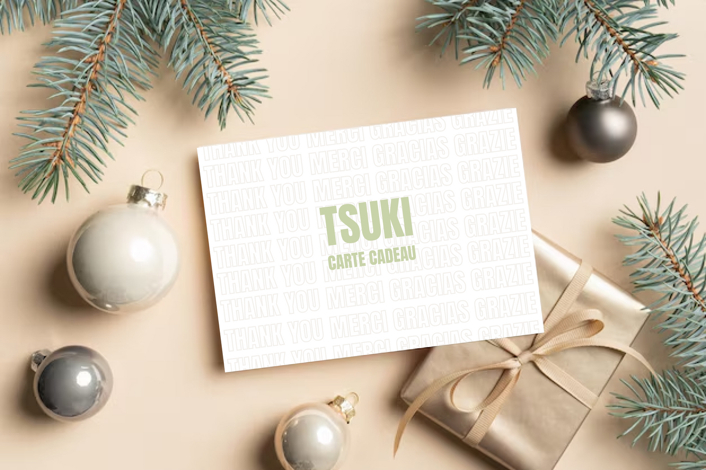 Carte Cadeau TSUKI