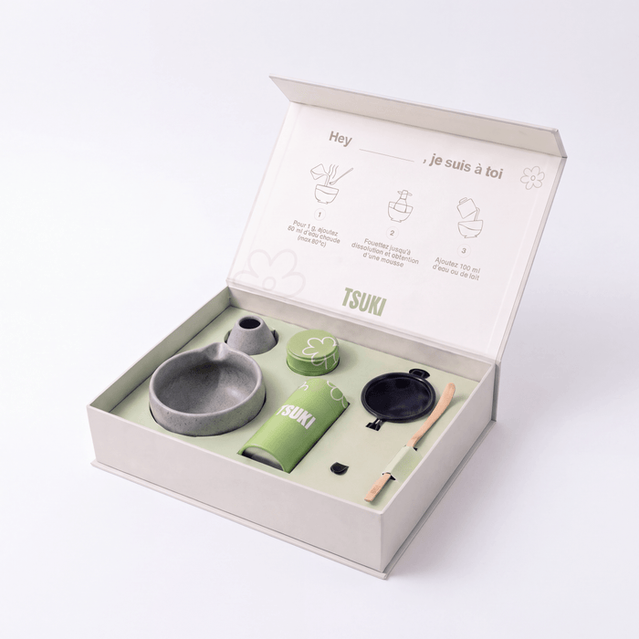 Coffret Complet Rituel Matcha - Matcha Cérémonial Miyazaki - Tsuki Matcha