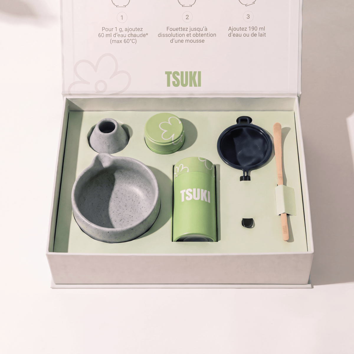Coffret Complet Rituel Matcha - Matcha Cérémonial Miyazaki - Tsuki Matcha