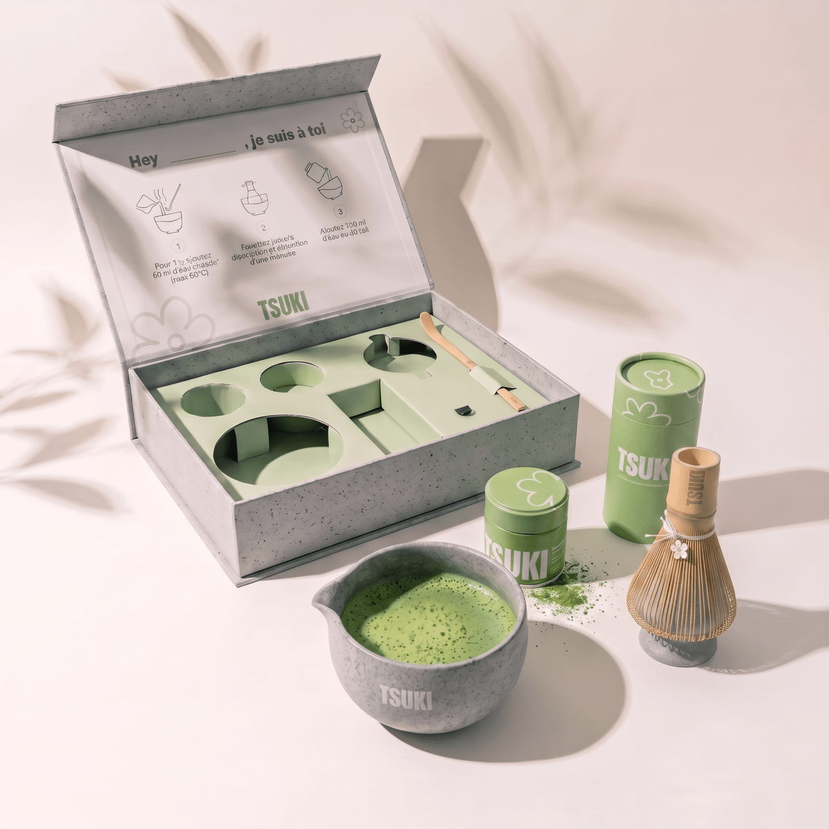 Coffret Complet Rituel Matcha - Matcha Cérémonial Miyazaki - Tsuki Matcha