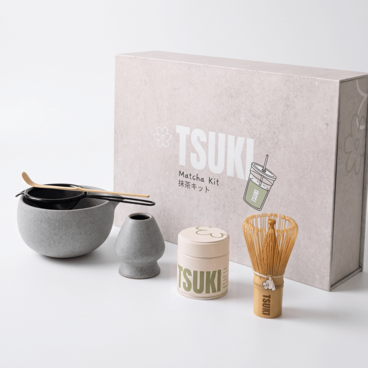 Coffret Complet Rituel Matcha - Matcha Cérémonial Vanille - Tsuki Matcha