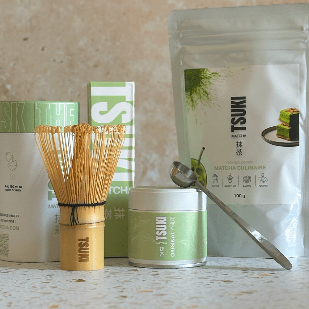 Kit Rituel (Original + Culinaire) - Tsuki Matcha