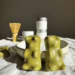 Ourson Chocolat Blanc Matcha - Tsuki Matcha